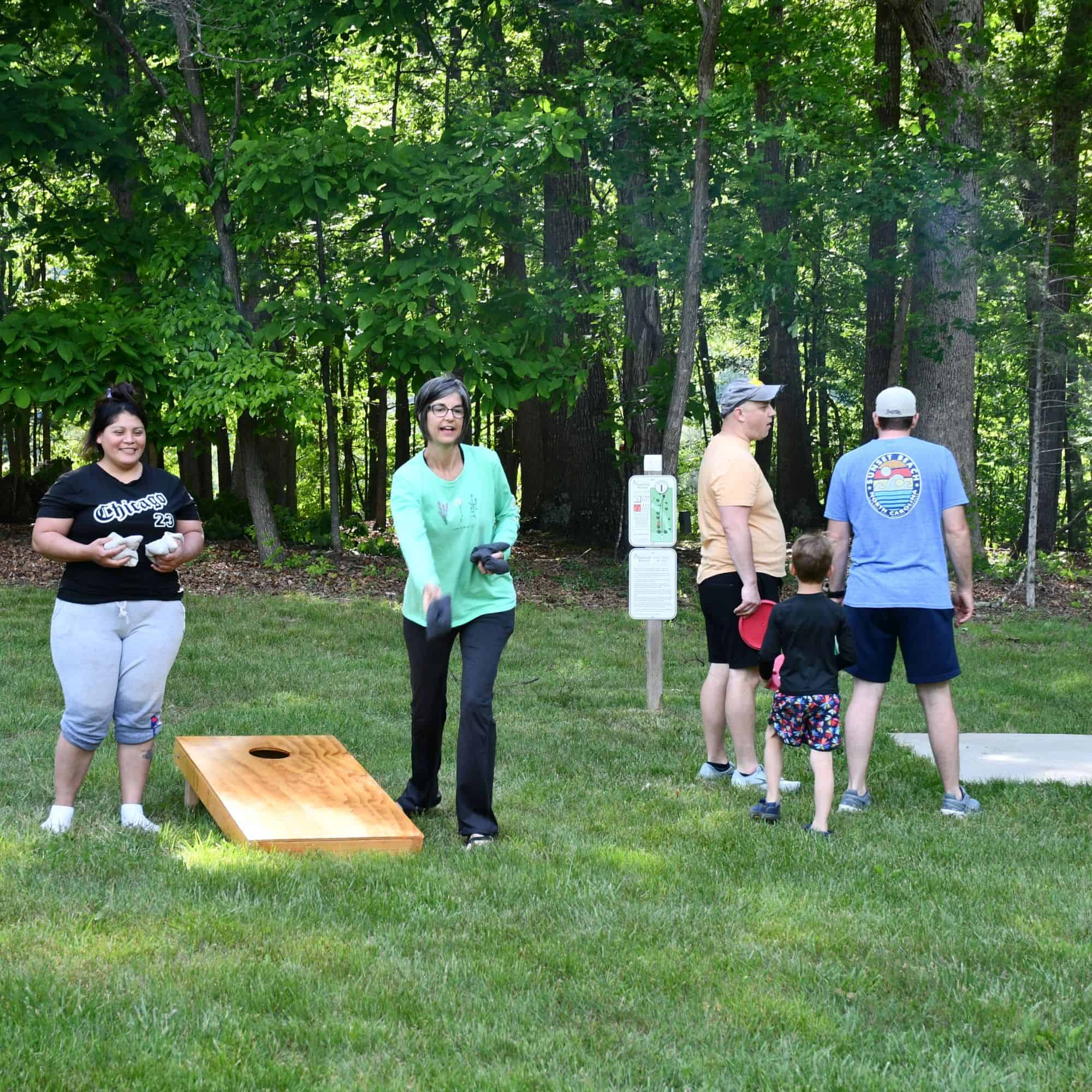 Upper Campground guests